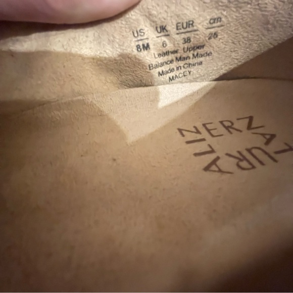 Naturalizer Women's Brown Leather Loafers Slip On Shoes - Picture 6 of 6